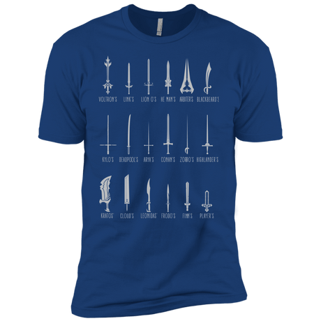 T-Shirts Royal / YXS POPULAR SWORDS Boys Premium T-Shirt