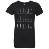 POPULAR SWORDS Girls Premium T-Shirt