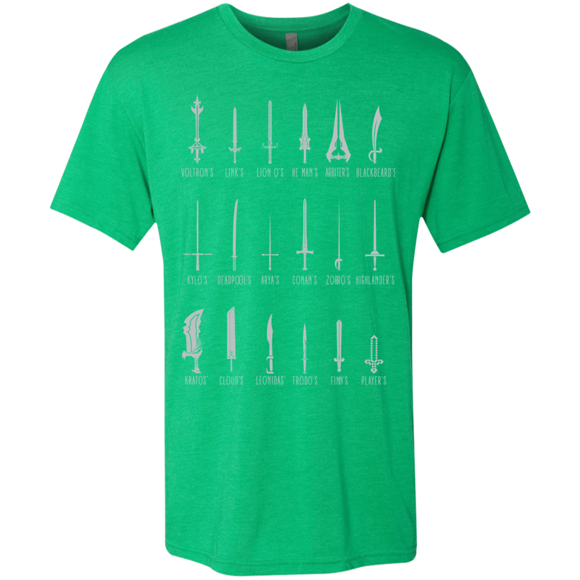 T-Shirts Envy / Small POPULAR SWORDS Men's Triblend T-Shirt
