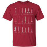 T-Shirts Cardinal / Small POPULAR SWORDS T-Shirt