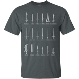 T-Shirts Dark Heather / Small POPULAR SWORDS T-Shirt