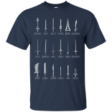 T-Shirts Navy / Small POPULAR SWORDS T-Shirt