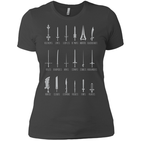 T-Shirts Heavy Metal / X-Small POPULAR SWORDS Women's Premium T-Shirt