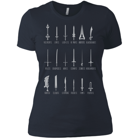 T-Shirts Indigo / X-Small POPULAR SWORDS Women's Premium T-Shirt