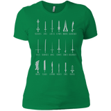 T-Shirts Kelly Green / X-Small POPULAR SWORDS Women's Premium T-Shirt