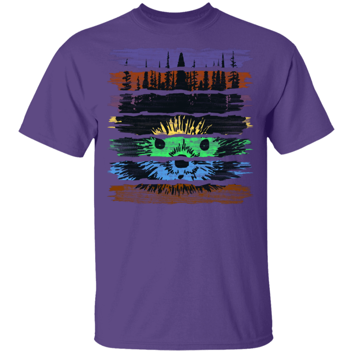 T-Shirts Purple / YXS Porcupine Forest Youth T-Shirt
