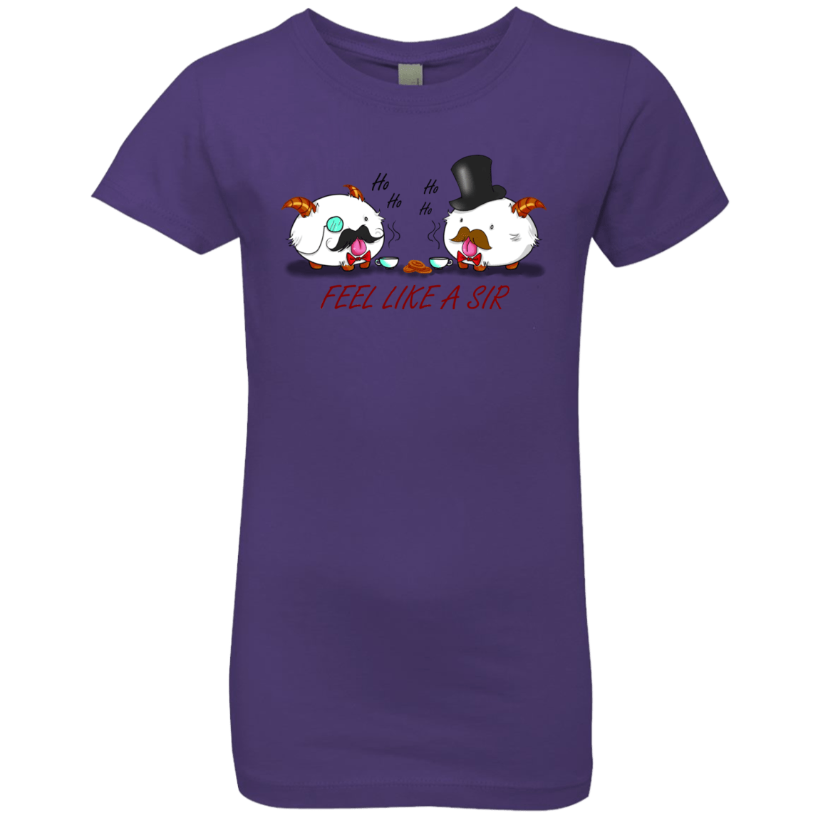 T-Shirts Purple Rush / YXS Poros like a sir Girls Premium T-Shirt