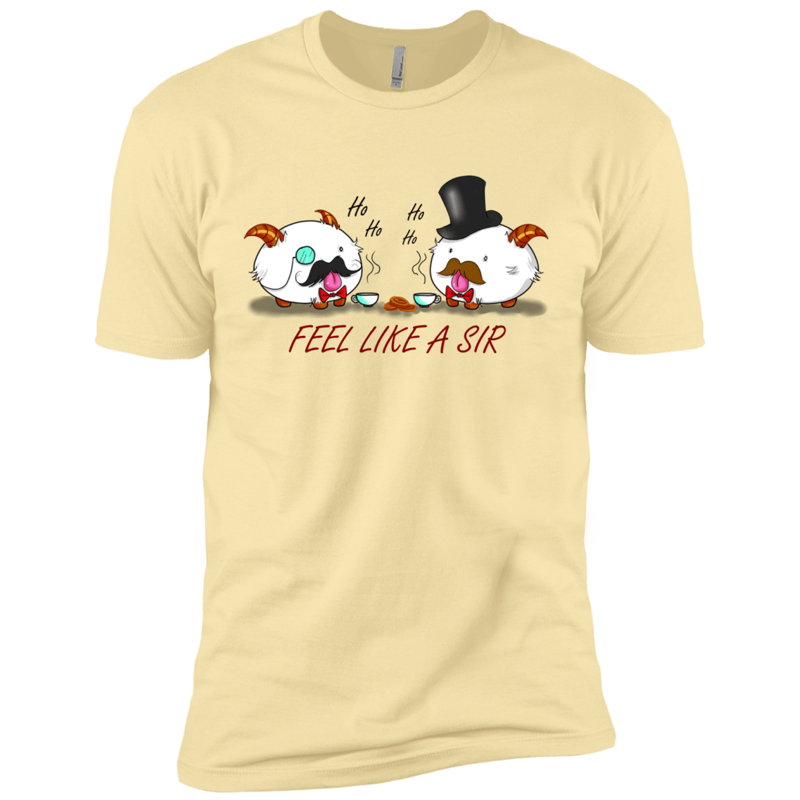 T-Shirts Banana Cream / X-Small Poros like a sir Men's Premium T-Shirt