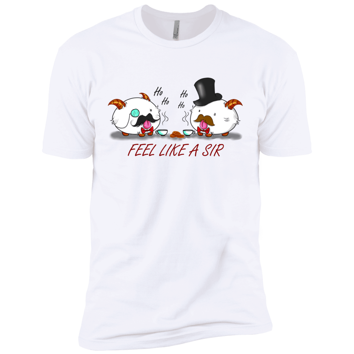 T-Shirts White / X-Small Poros like a sir Men's Premium T-Shirt