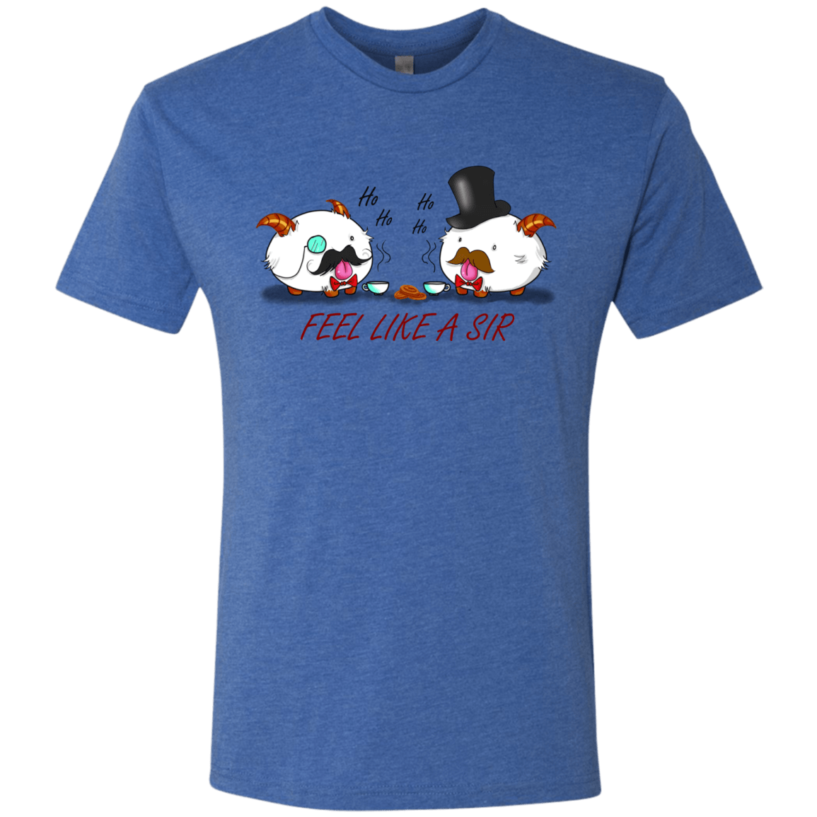 T-Shirts Vintage Royal / Small Poros like a sir Men's Triblend T-Shirt