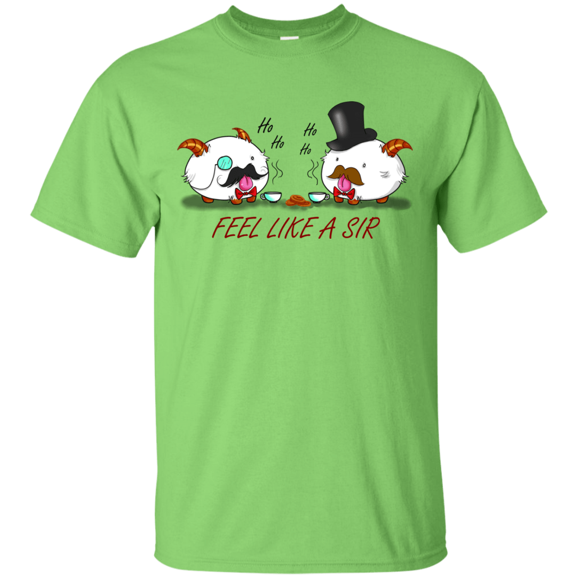 T-Shirts Lime / Small Poros like a sir T-Shirt