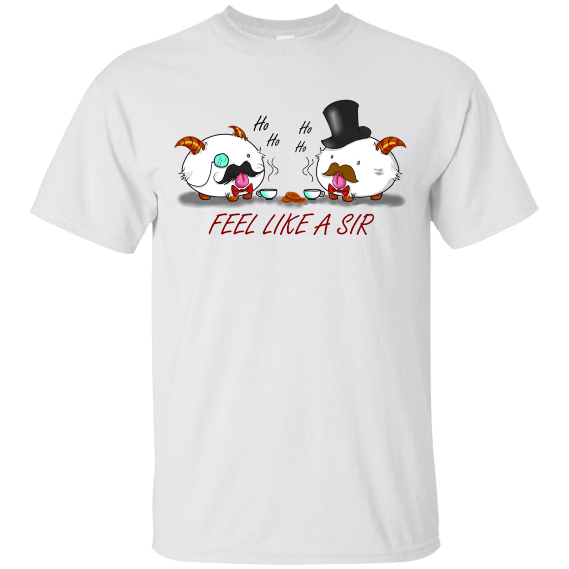 T-Shirts White / Small Poros like a sir T-Shirt