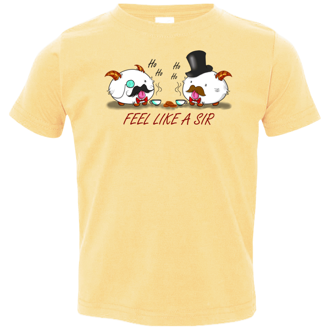 T-Shirts Butter / 2T Poros like a sir Toddler Premium T-Shirt