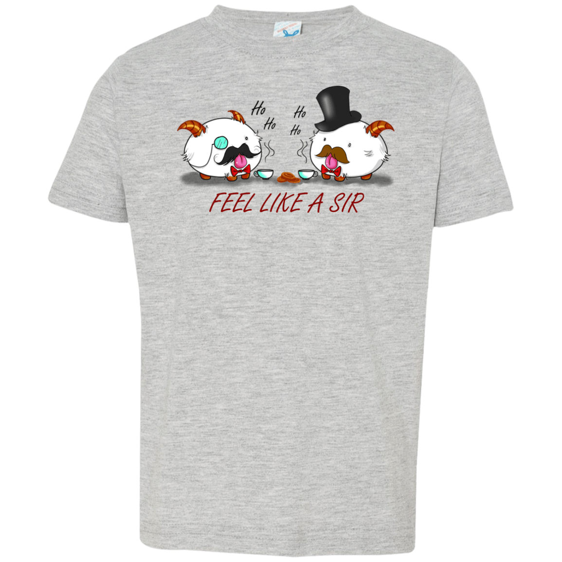 T-Shirts Heather / 2T Poros like a sir Toddler Premium T-Shirt