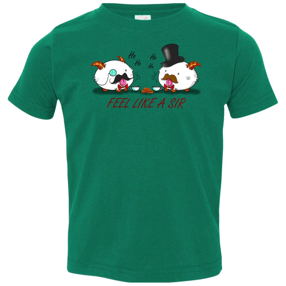 T-Shirts Kelly / 2T Poros like a sir Toddler Premium T-Shirt