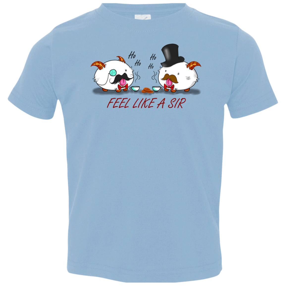 T-Shirts Light Blue / 2T Poros like a sir Toddler Premium T-Shirt