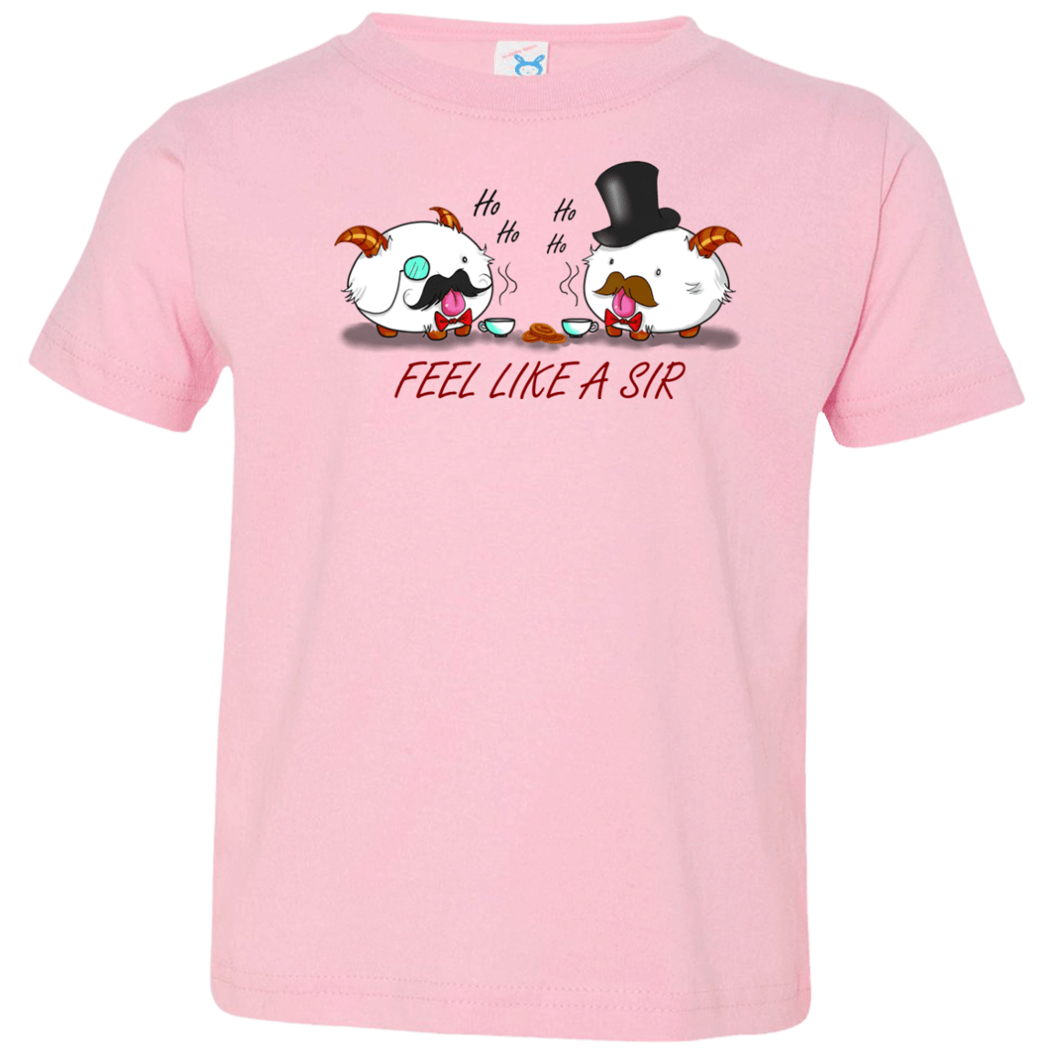 T-Shirts Pink / 2T Poros like a sir Toddler Premium T-Shirt