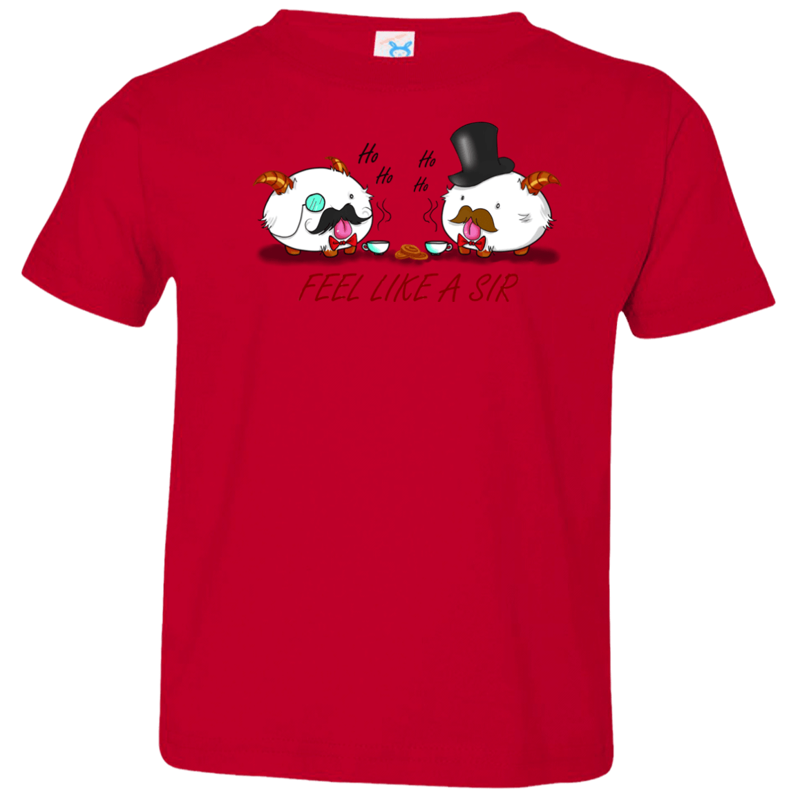 T-Shirts Red / 2T Poros like a sir Toddler Premium T-Shirt