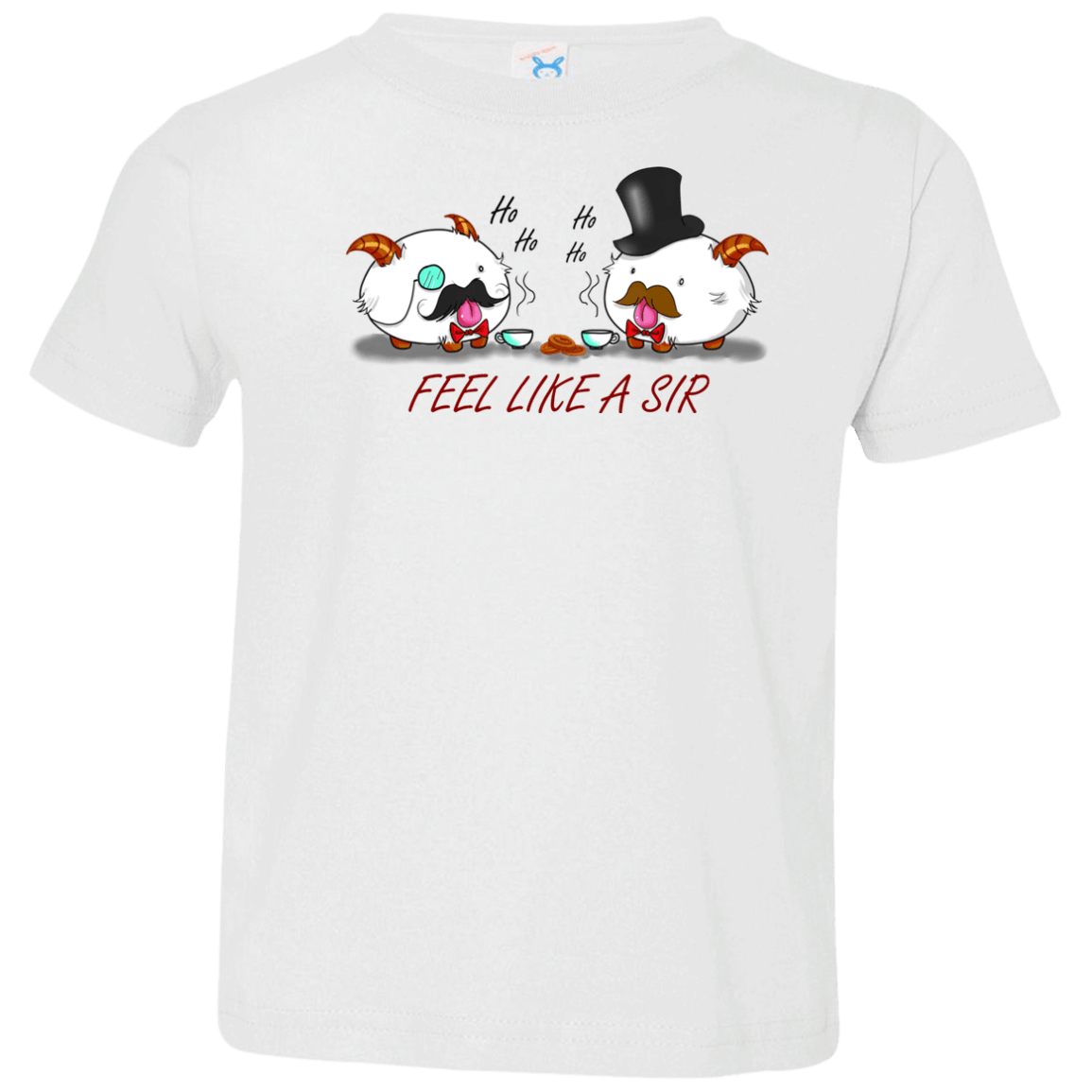 T-Shirts White / 2T Poros like a sir Toddler Premium T-Shirt