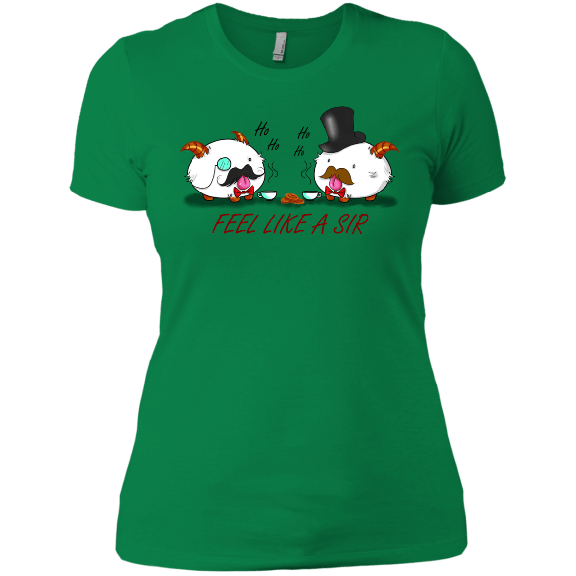 T-Shirts Kelly Green / X-Small Poros like a sir Women's Premium T-Shirt