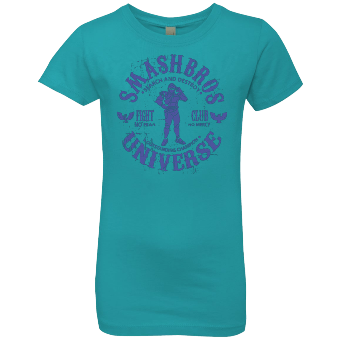 T-Shirts Tahiti Blue / YXS PORT TOWN CHAMPION Girls Premium T-Shirt