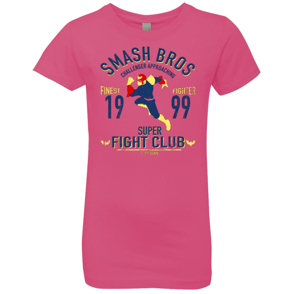 T-Shirts Hot Pink / YXS Port Town Fighter Girls Premium T-Shirt