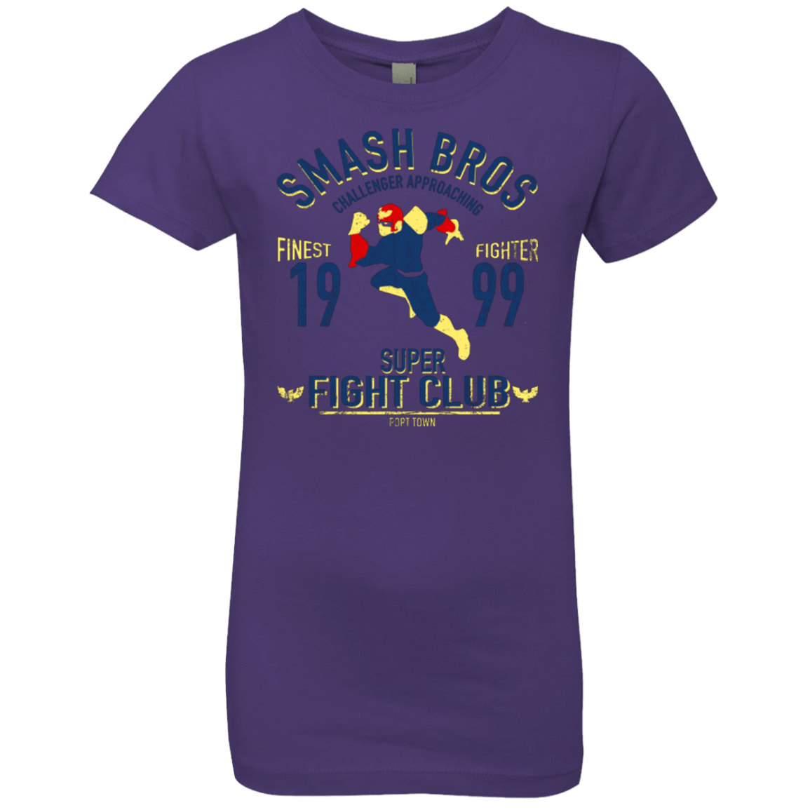 T-Shirts Purple Rush / YXS Port Town Fighter Girls Premium T-Shirt