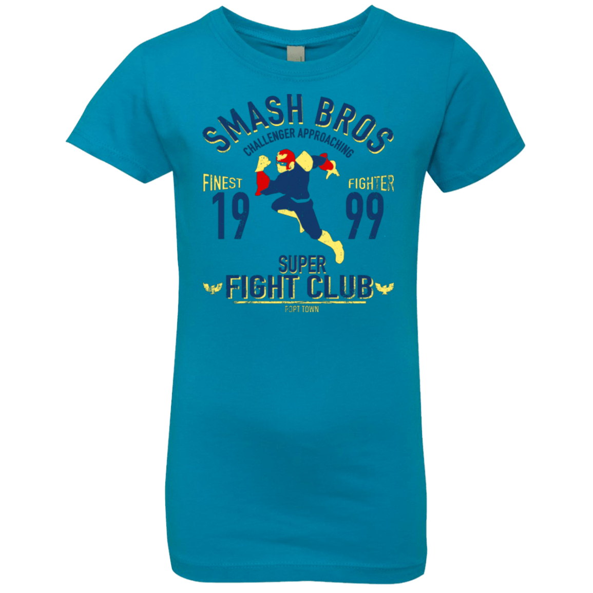 T-Shirts Turquoise / YXS Port Town Fighter Girls Premium T-Shirt