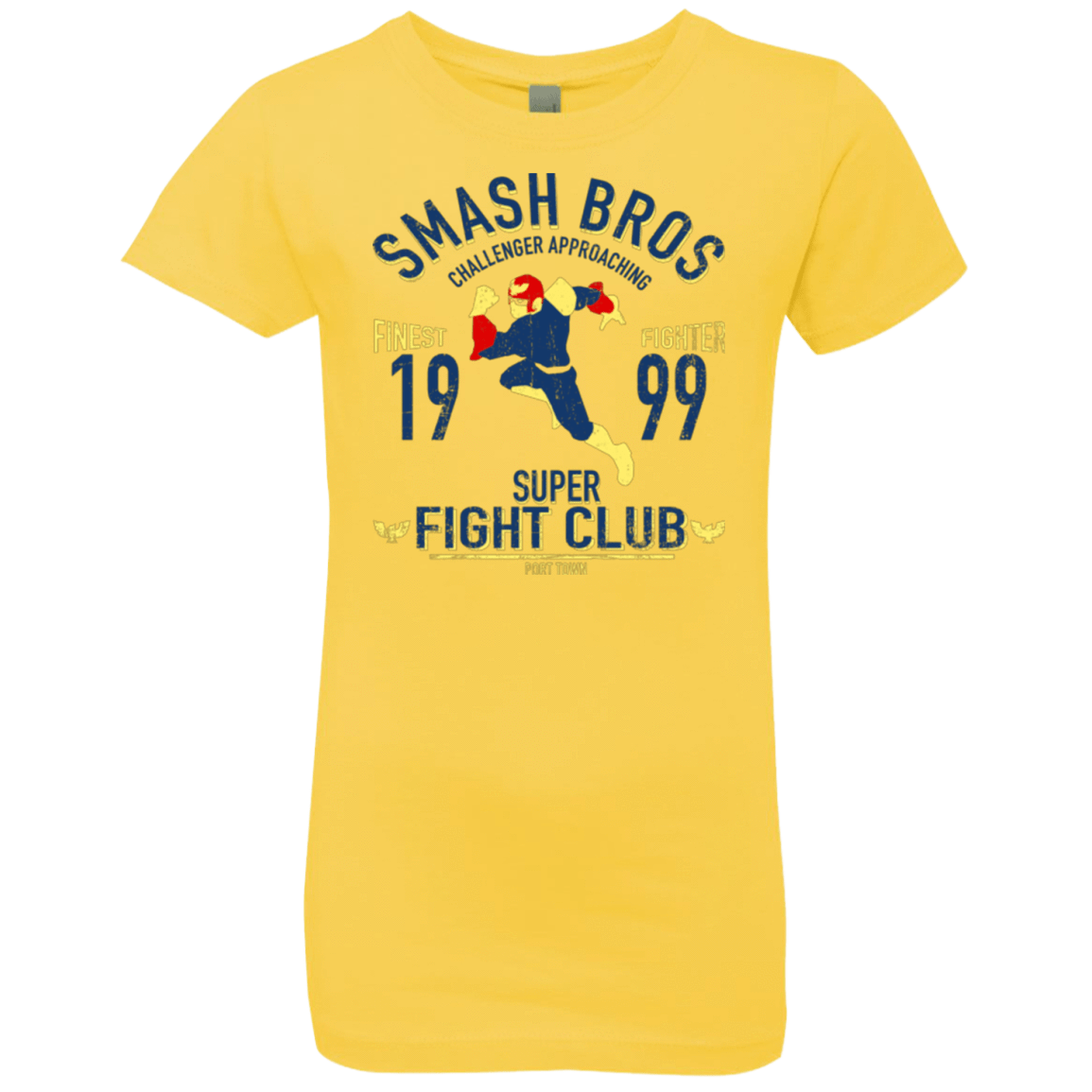 T-Shirts Vibrant Yellow / YXS Port Town Fighter Girls Premium T-Shirt
