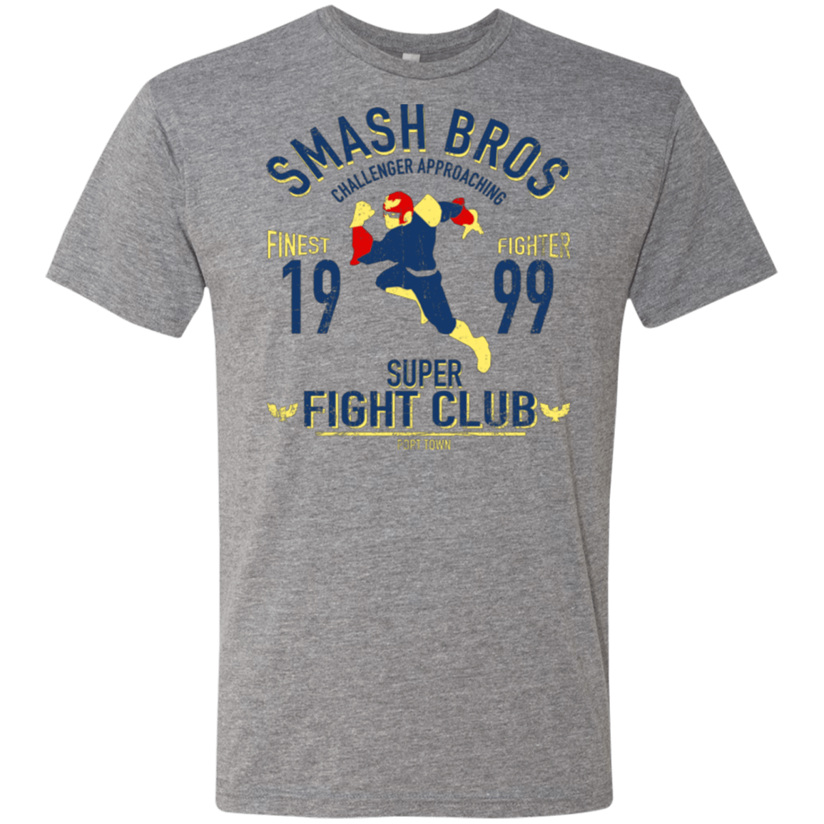T-Shirts Premium Heather / Small Port Town Fighter Men's Triblend T-Shirt