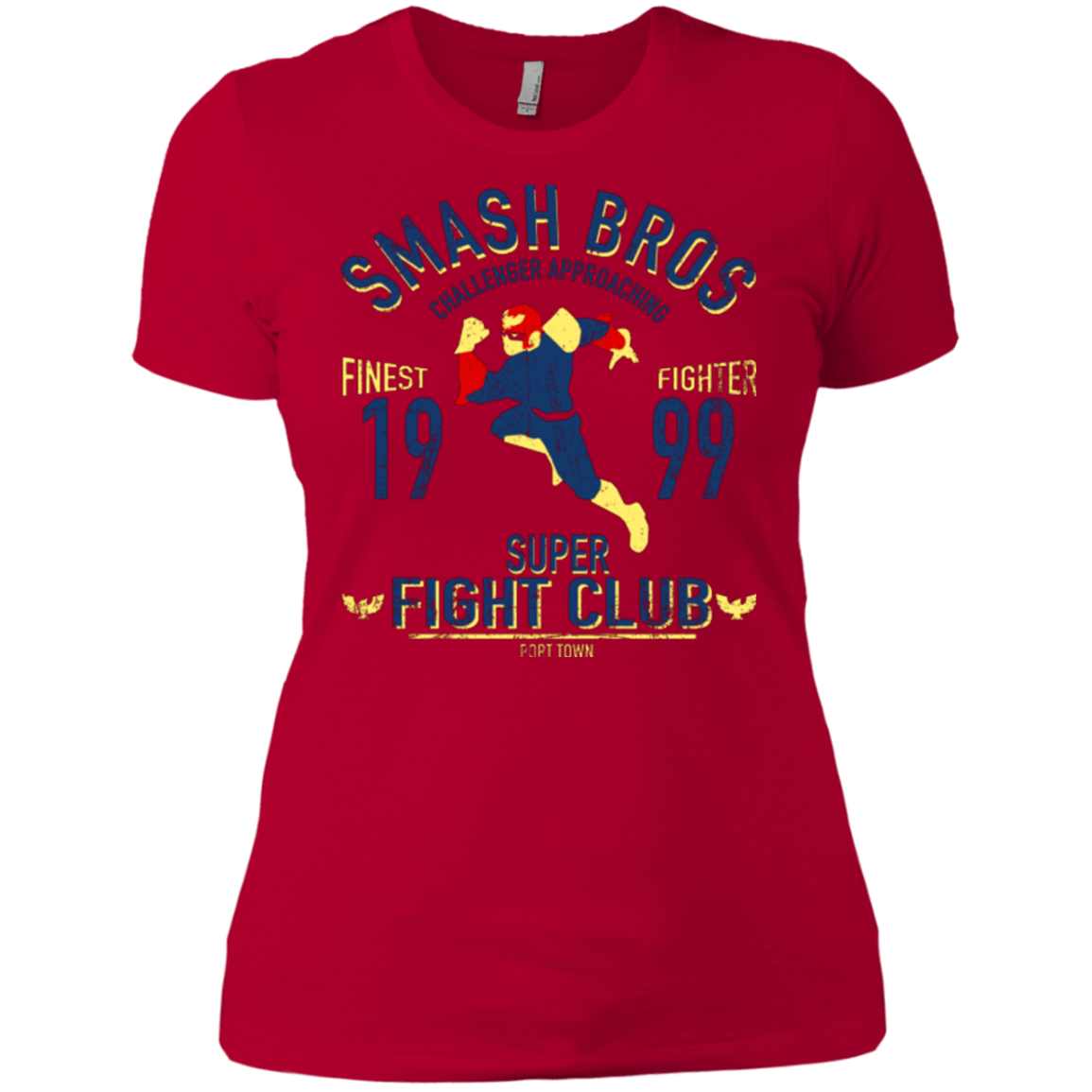 T-Shirts Red / X-Small Port Town Fighter Women's Premium T-Shirt