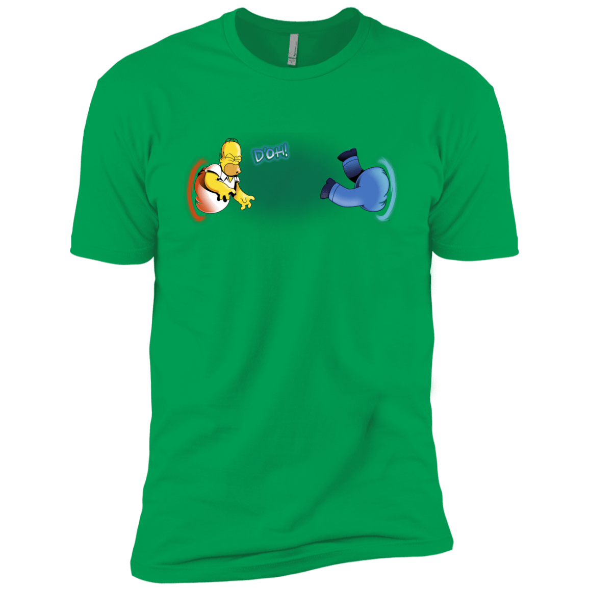 T-Shirts Kelly Green / YXS Portal D'oh Boys Premium T-Shirt