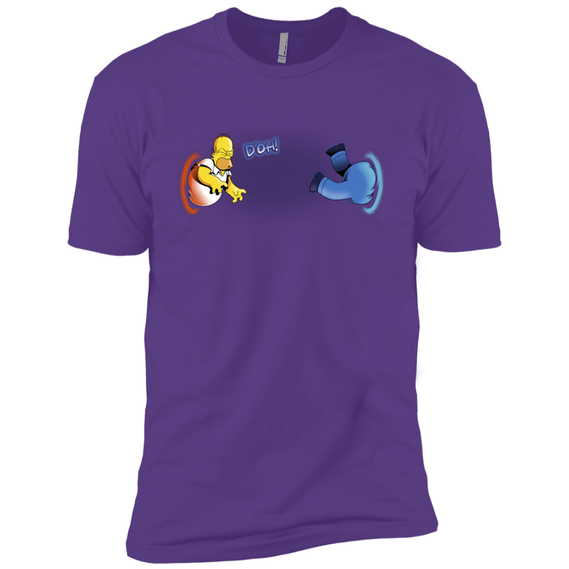 T-Shirts Purple Rush / YXS Portal D'oh Boys Premium T-Shirt
