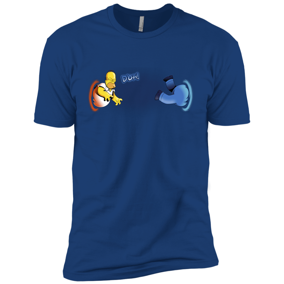 T-Shirts Royal / X-Small Portal D'oh Men's Premium T-Shirt