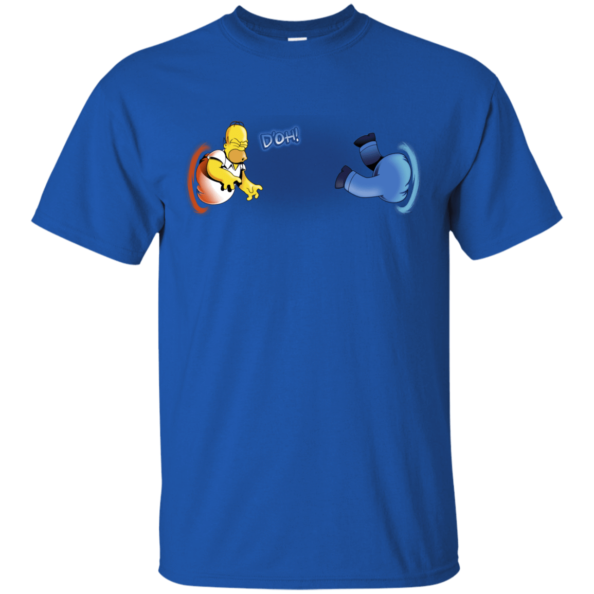 T-Shirts Royal / S Portal D'oh T-Shirt