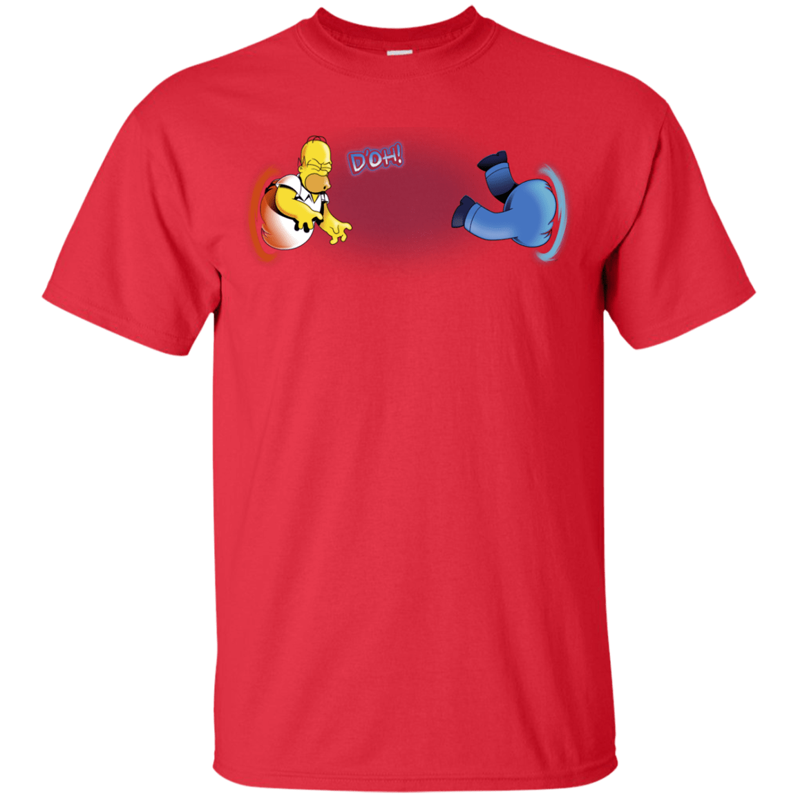 T-Shirts Red / YXS Portal D'oh Youth T-Shirt