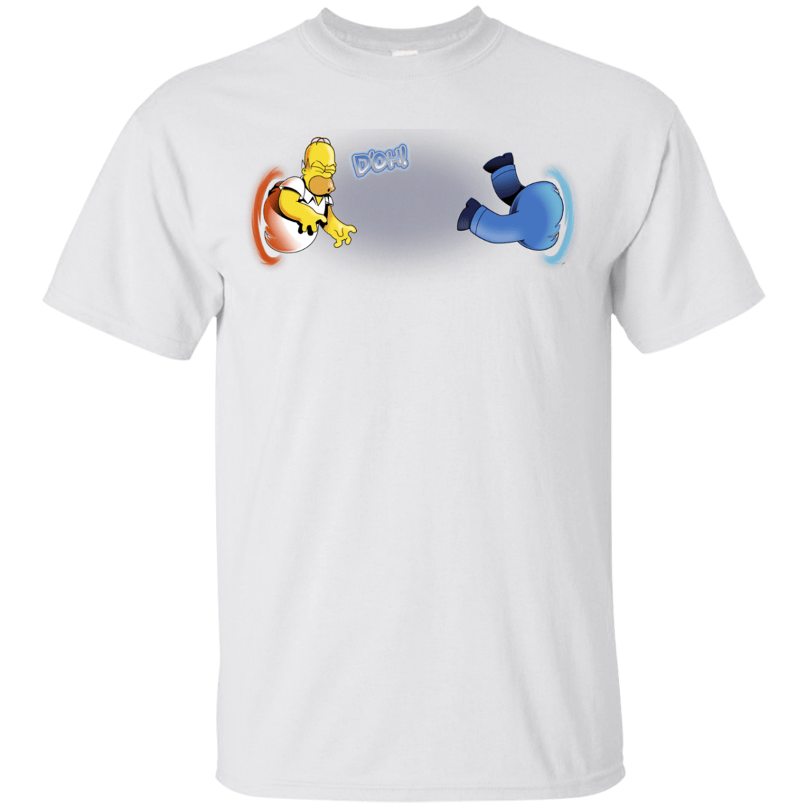 T-Shirts White / YXS Portal D'oh Youth T-Shirt