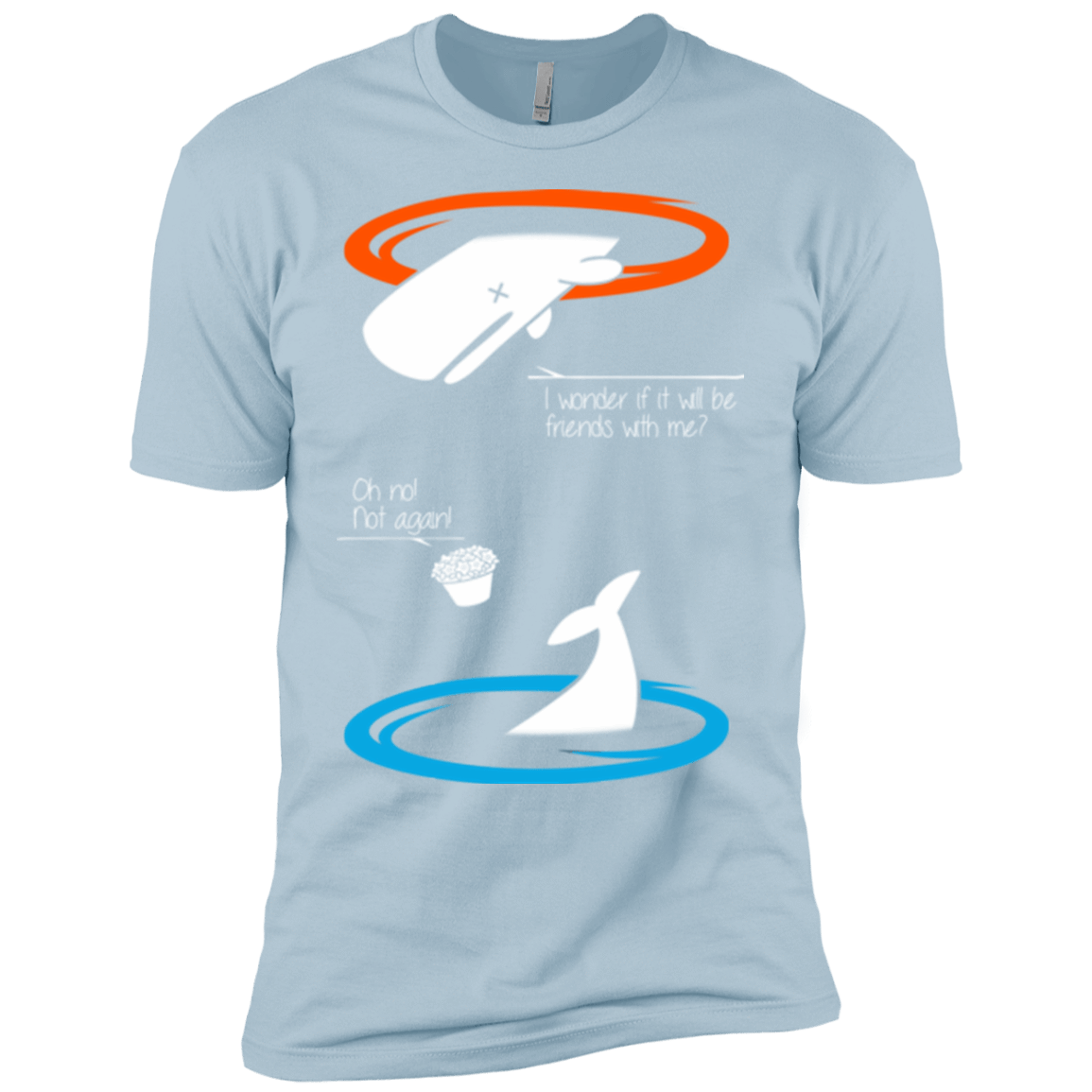 T-Shirts Light Blue / YXS Portal guide Boys Premium T-Shirt