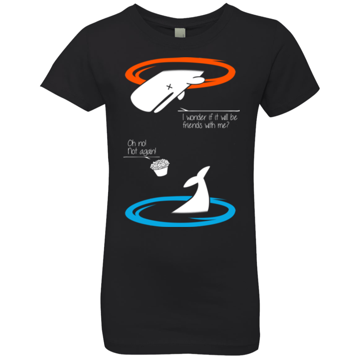 T-Shirts Black / YXS Portal guide Girls Premium T-Shirt