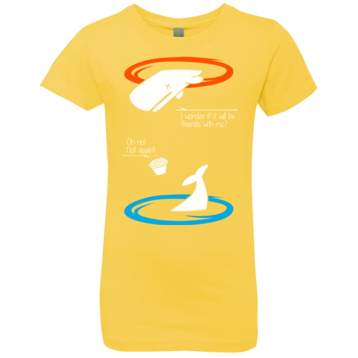 T-Shirts Vibrant Yellow / YXS Portal guide Girls Premium T-Shirt