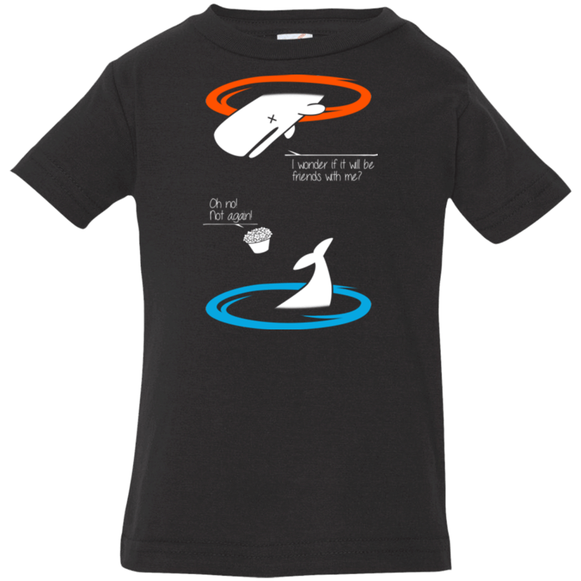 T-Shirts Black / 6 Months Portal guide Infant Premium T-Shirt