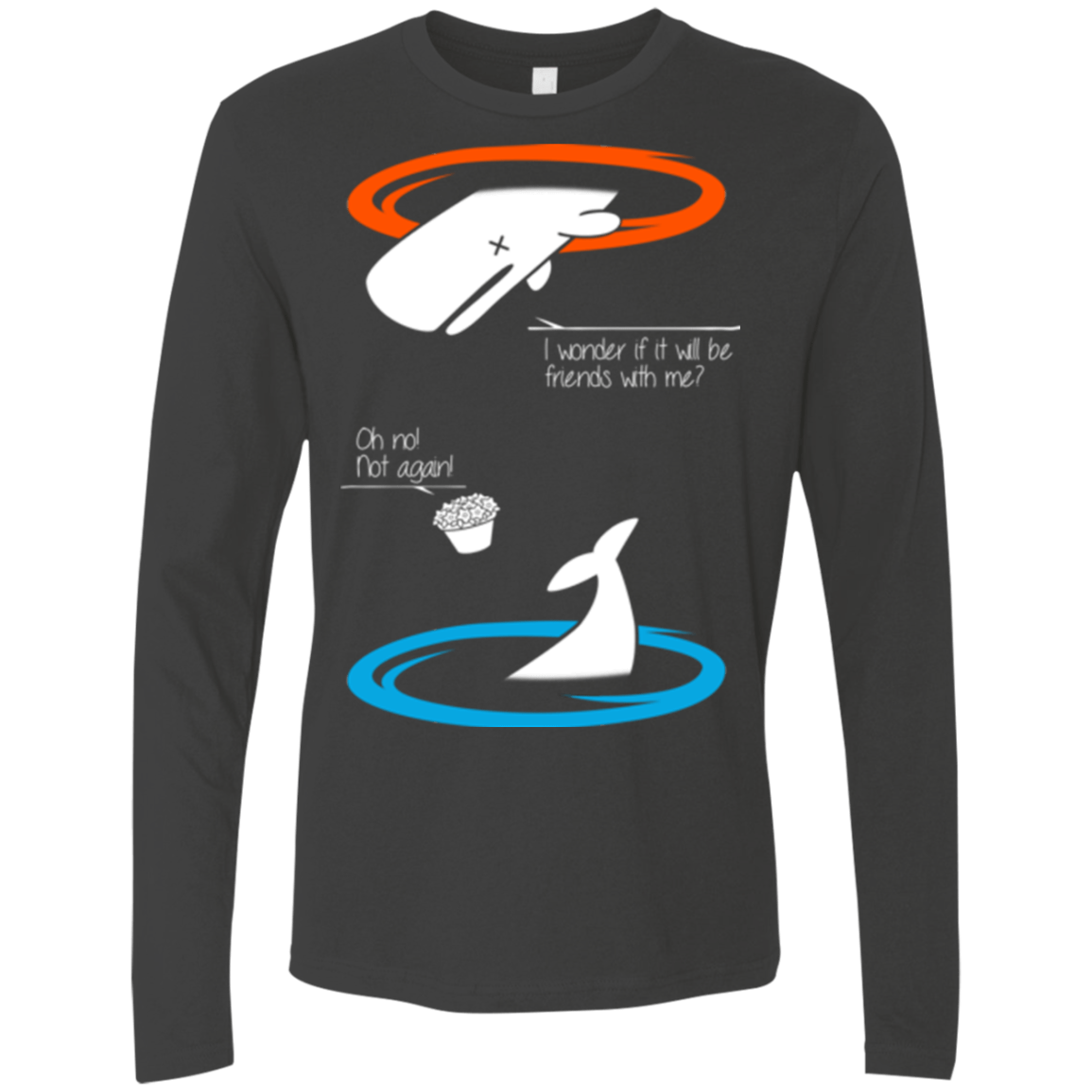 T-Shirts Heavy Metal / Small Portal guide Men's Premium Long Sleeve