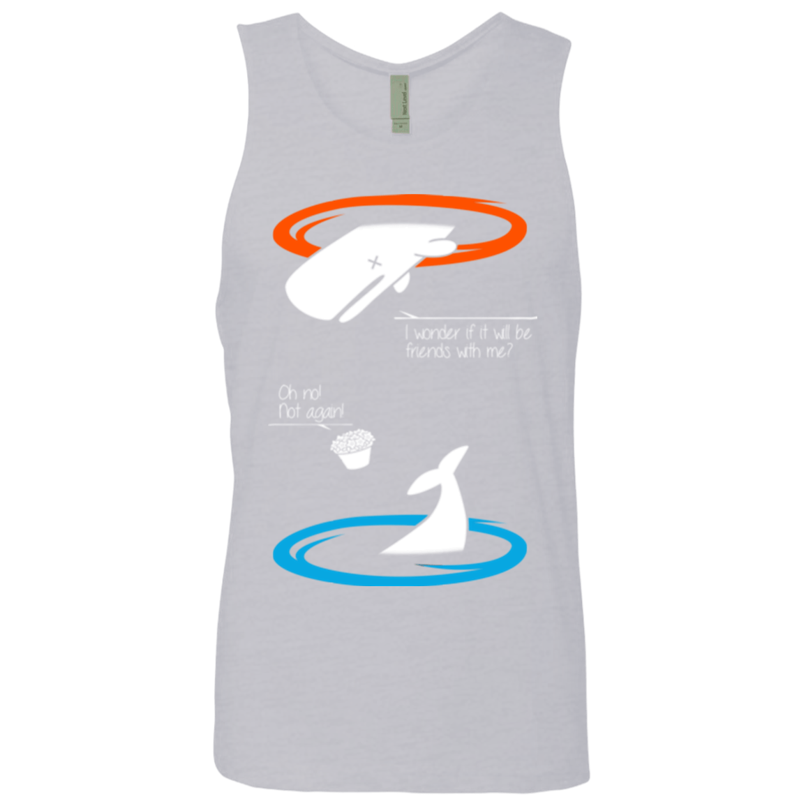 T-Shirts Heather Grey / Small Portal guide Men's Premium Tank Top