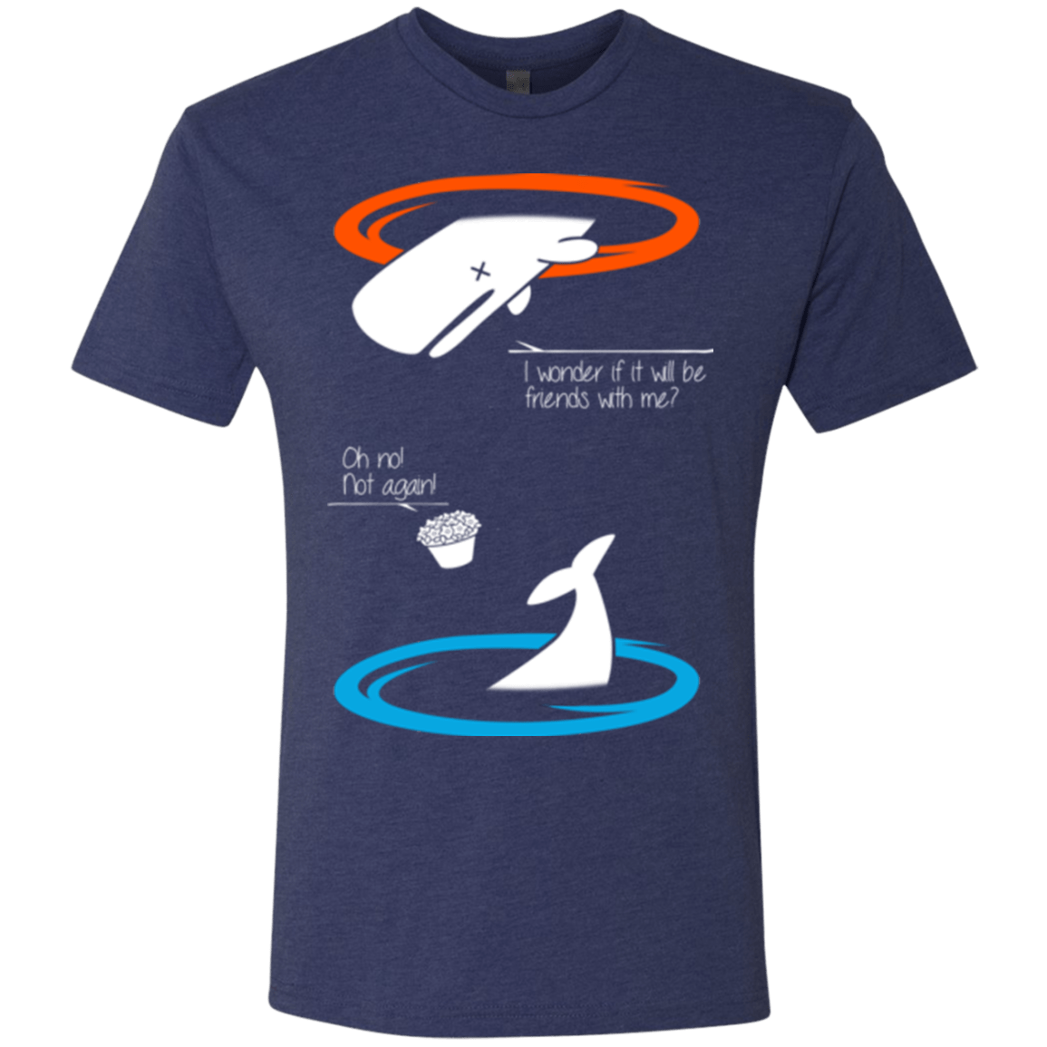 T-Shirts Vintage Navy / Small Portal guide Men's Triblend T-Shirt