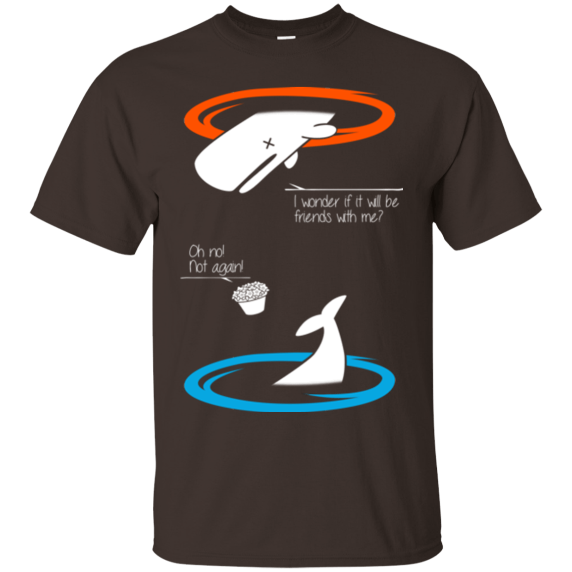 T-Shirts Dark Chocolate / Small Portal guide T-Shirt