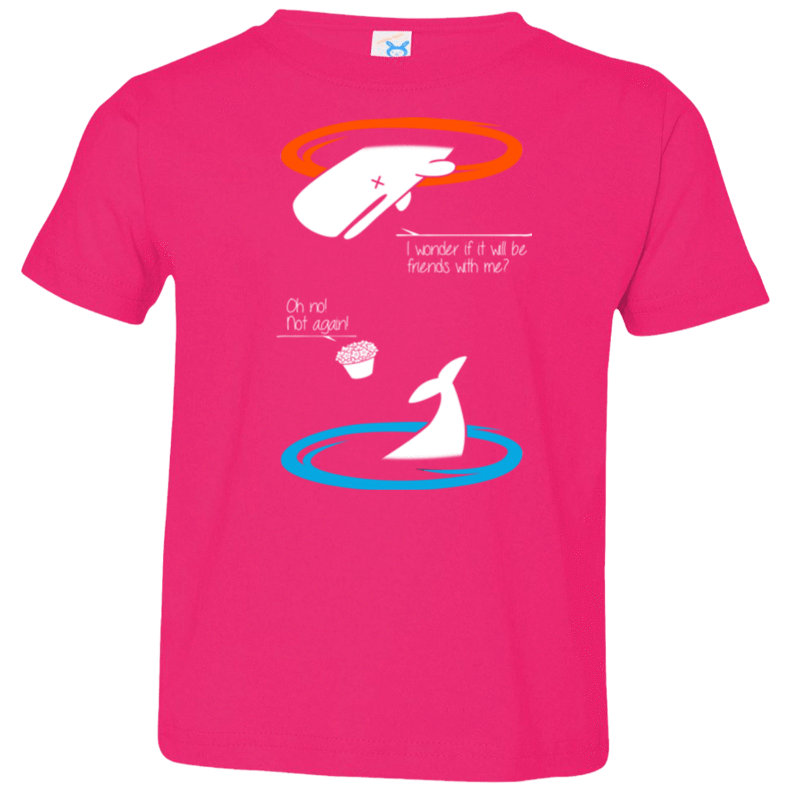 T-Shirts Hot Pink / 2T Portal guide Toddler Premium T-Shirt
