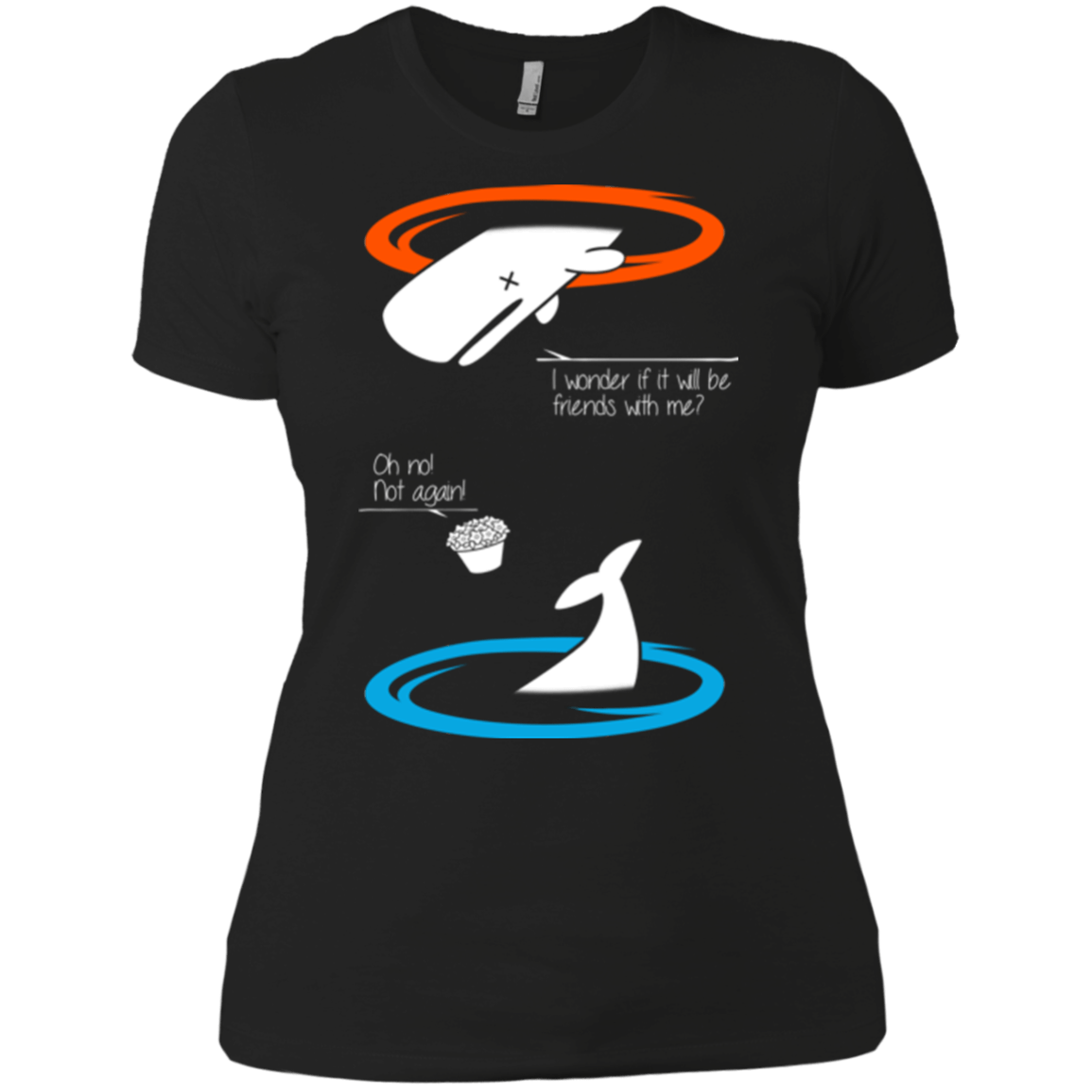 T-Shirts Black / X-Small Portal guide Women's Premium T-Shirt