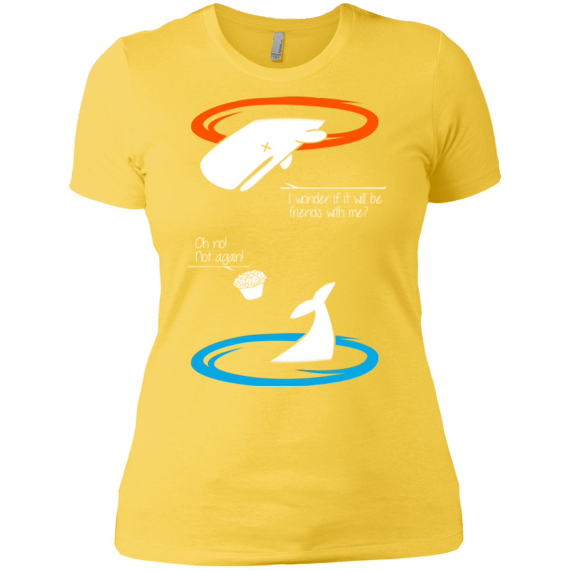 T-Shirts Vibrant Yellow / X-Small Portal guide Women's Premium T-Shirt