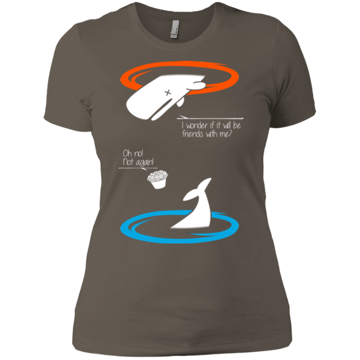 T-Shirts Warm Grey / X-Small Portal guide Women's Premium T-Shirt