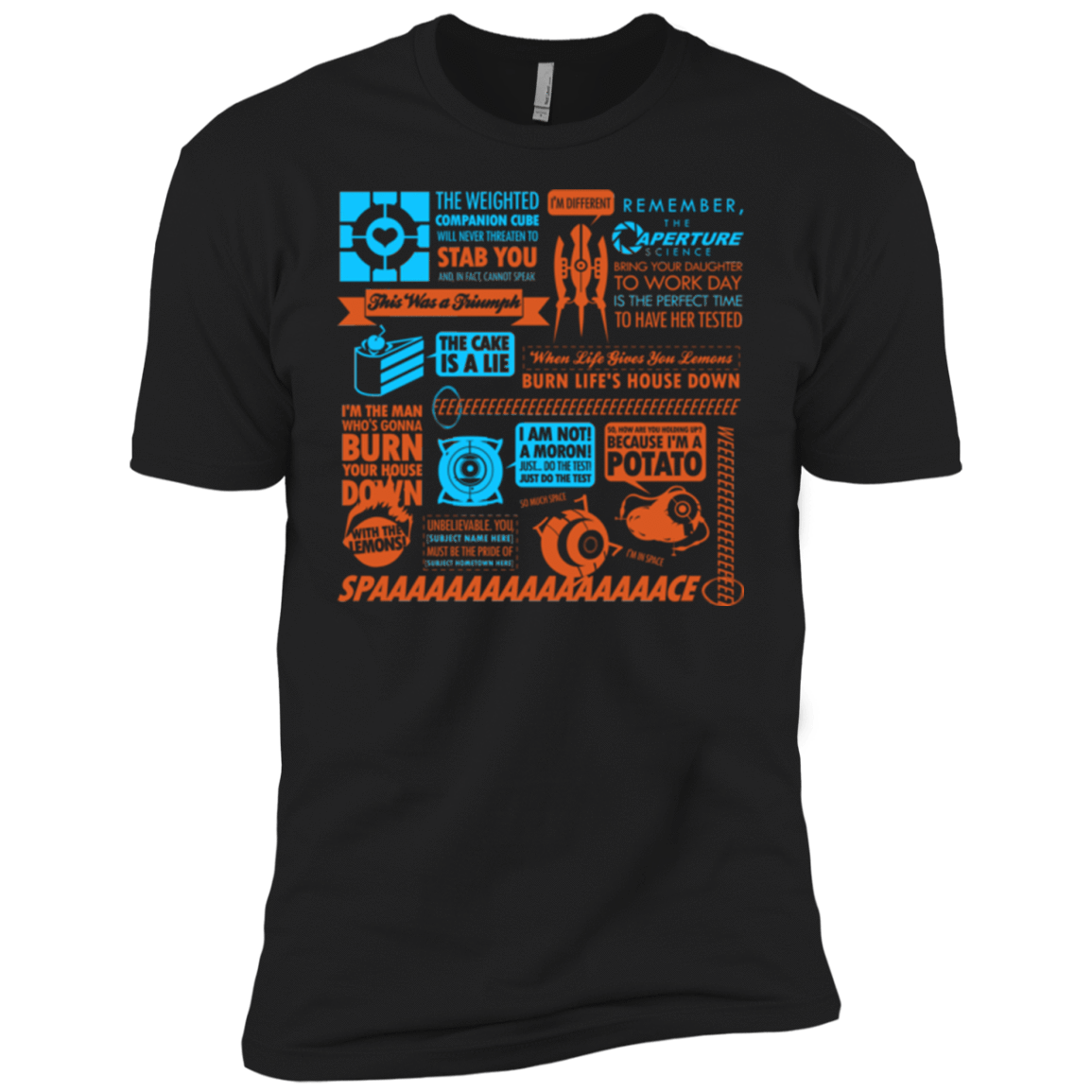 T-Shirts Black / YXS Portal Quotes Boys Premium T-Shirt